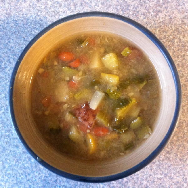 Green Tea Squash Soup
