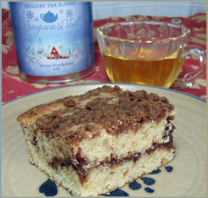 Winter Wonderland Streusel Coffeecake