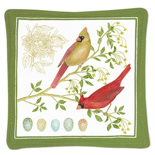cardinal pair spiced mug mat