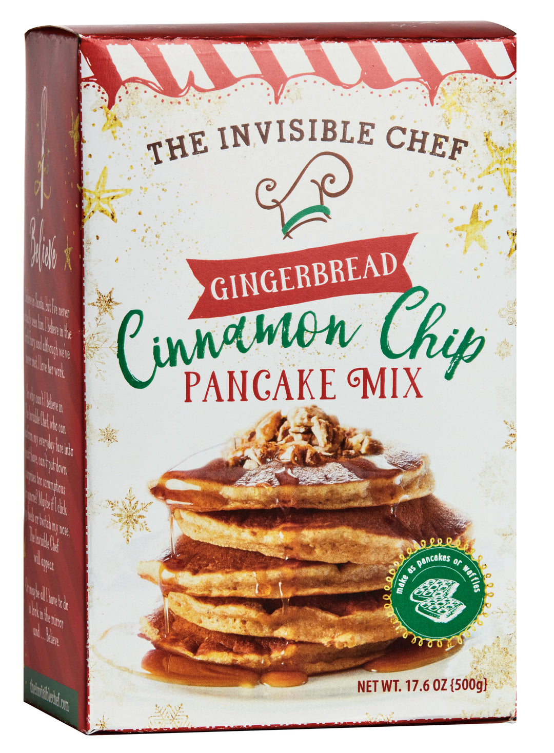 Gingerbread Cinnamon Chip Pancake &amp; Waffle Mix