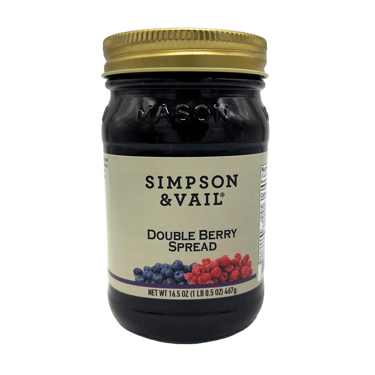 double berry spread jar 