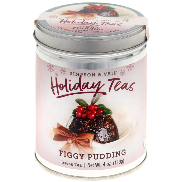 Figgy Pudding Green Tea blend