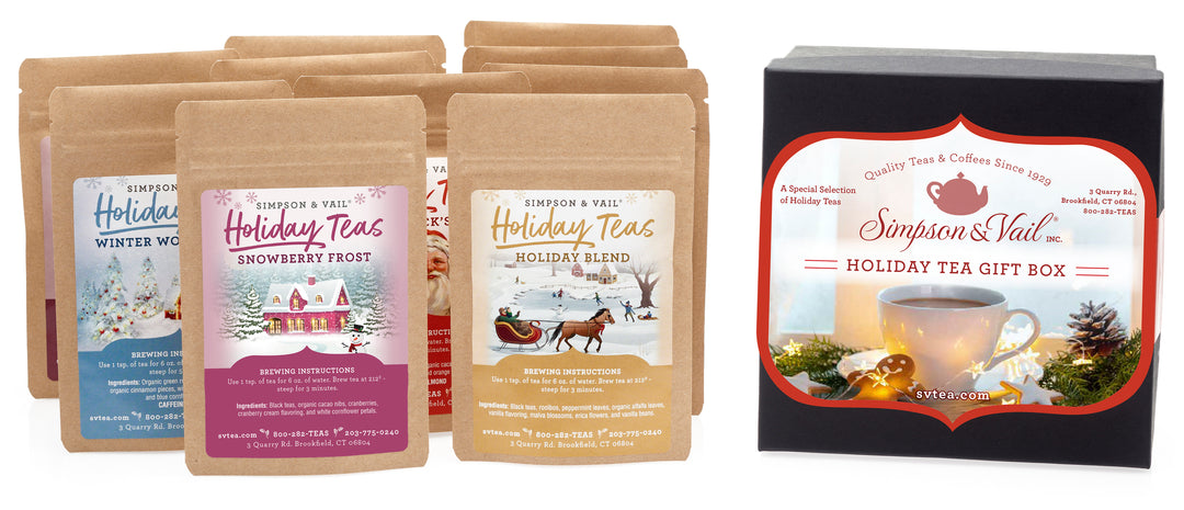 Holiday Tea Sampler Gift - 10 packages - WS