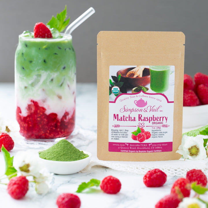 Matcha Raspberry, Organic