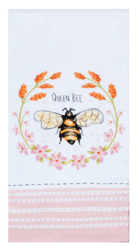 queen bee tea towel