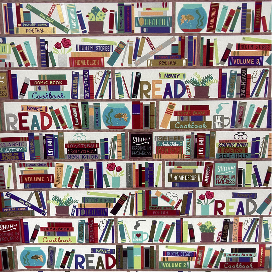 books gift wrap