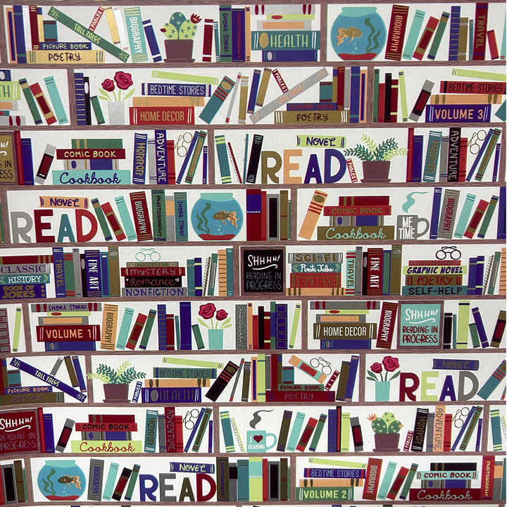 books gift wrap
