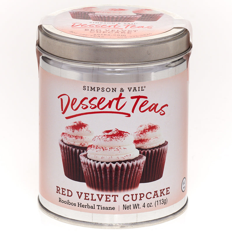 Red Velvet Cupcake Tea Tin 