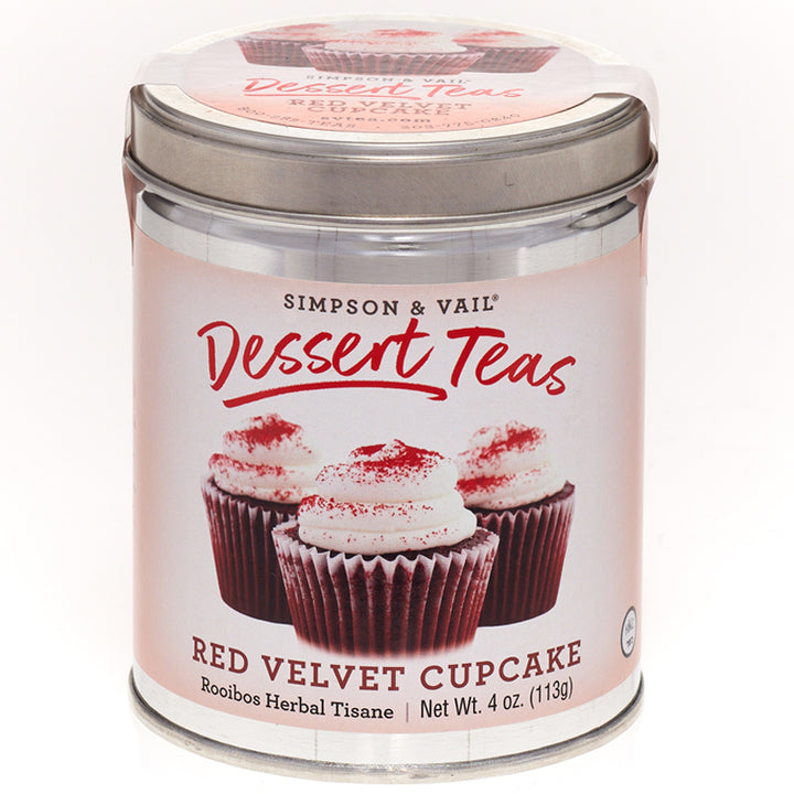 Red Velvet Cupcake Tea Tin 