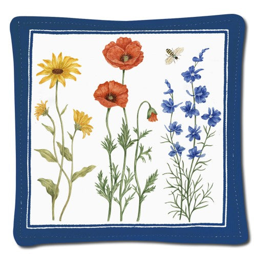 floral trio spiced mug mat 