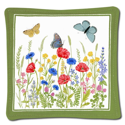 garden meadow spiced mug mat 