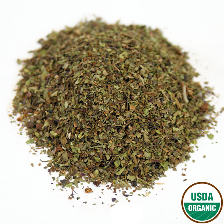 tulsi loose tea pile 