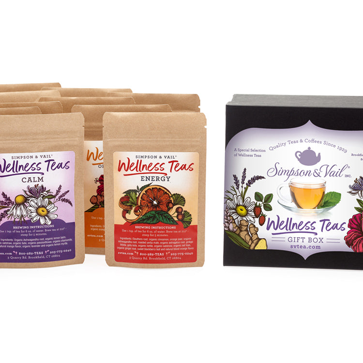 Herbal Wellness Sampler Gift box - 10 packages