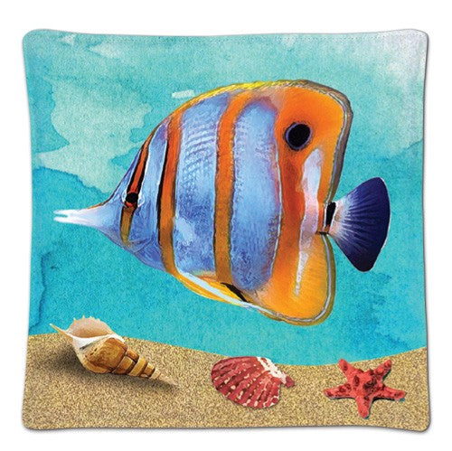 tropical fish spiced mug mat 