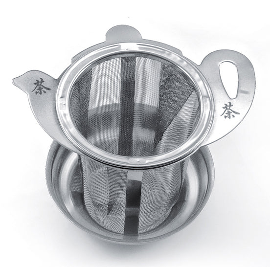 Teapot mesh strainer