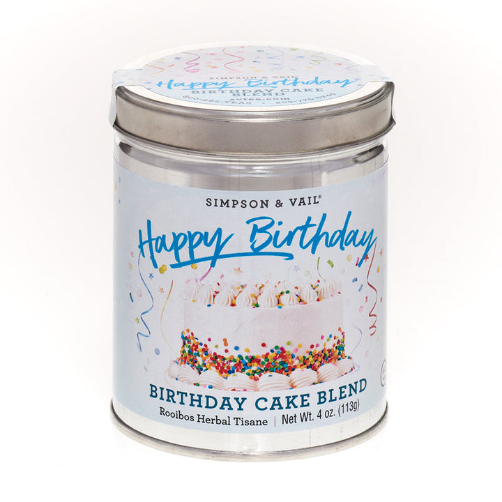 Birthday Cake Herbal Tea tin