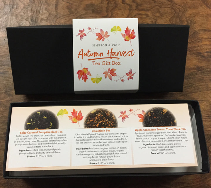 Autumn Harvest Tin Gift Box - 3 types