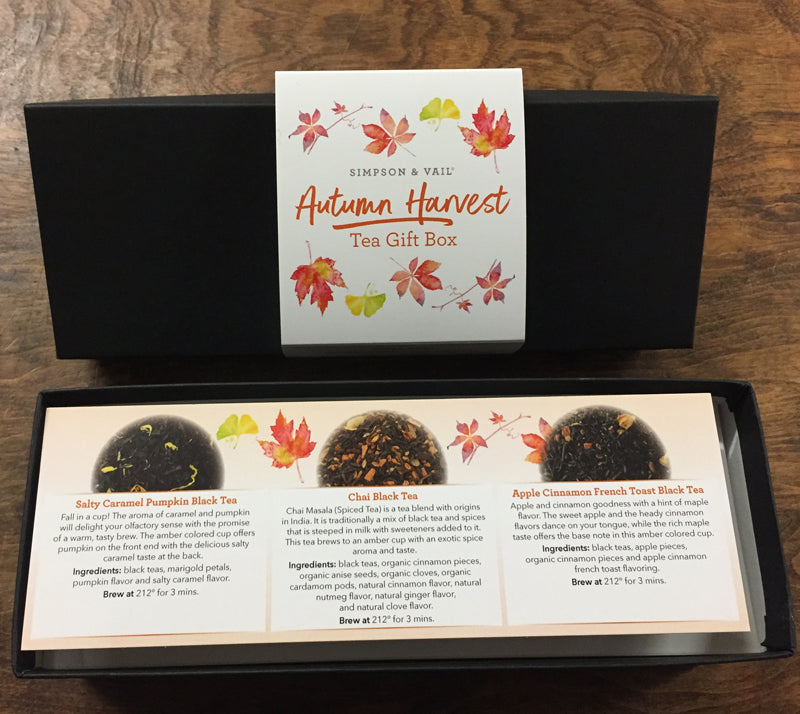 Autumn Harvest Tin Gift Box - 3 types