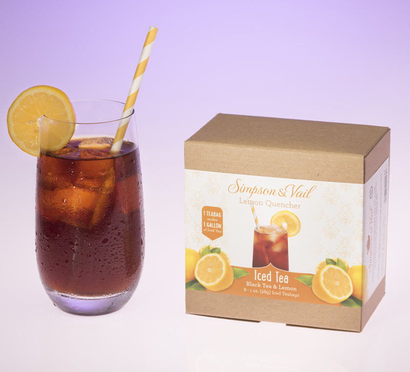Lemon Quencher Black Iced Teabags