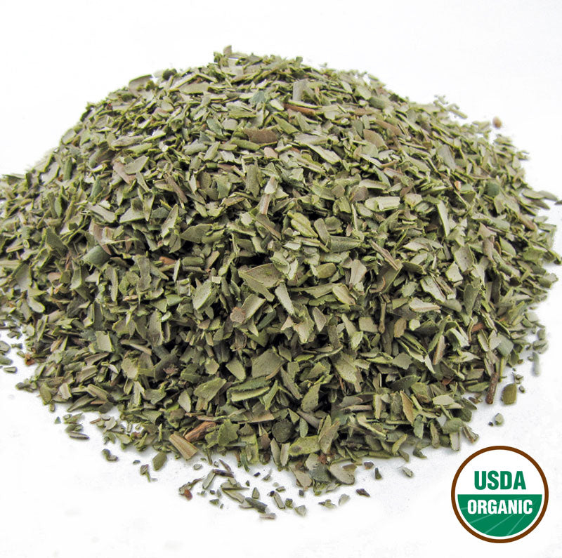 Olive Leaf Organic Herbal Tea Pile