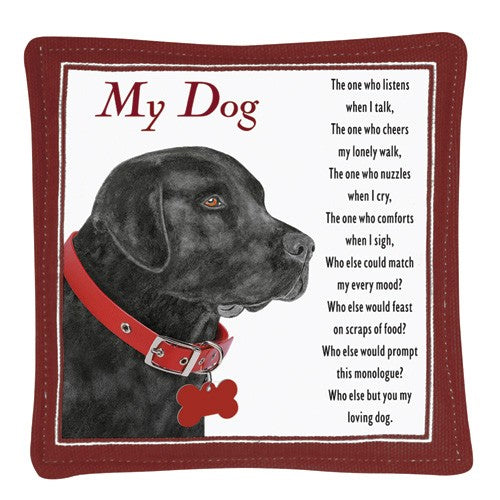 black dog spiced mug mat 