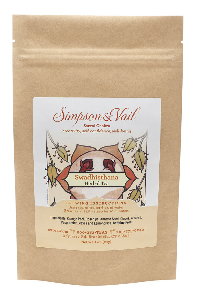 Sacral Chakra (Swadhisthana) Herbal Tisane - 1oz pkg - WS