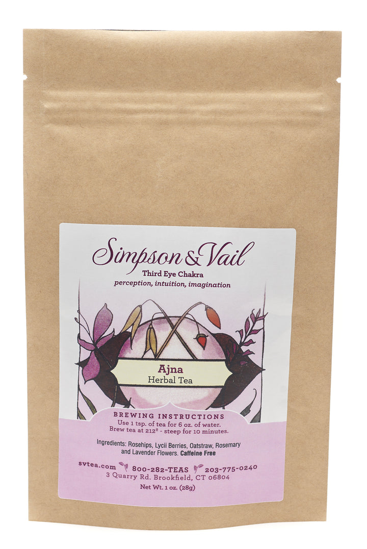 third eye chakra herbal tea packet 