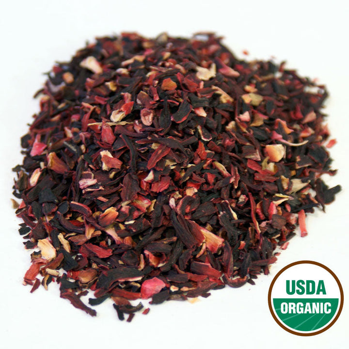 Organic Hibiscus Flowers Pile