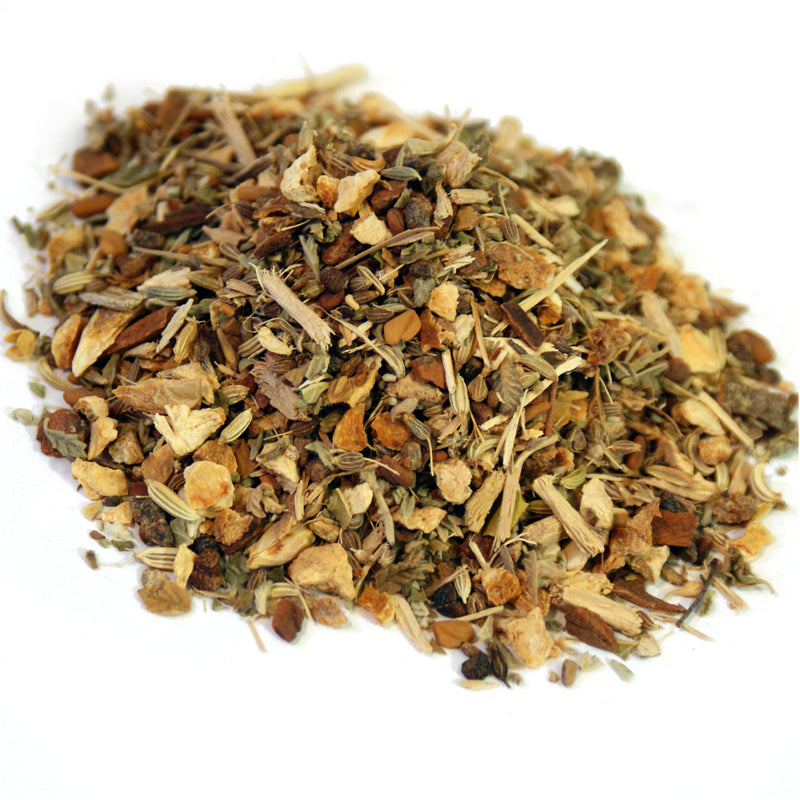Solar Plexus Chakra (Manipura) Herbal Tea pile