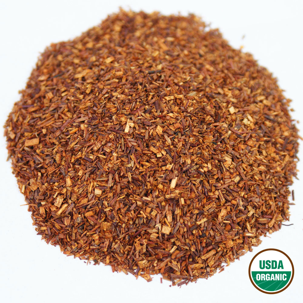French Vanilla Rooibos Herbal Tea Pile