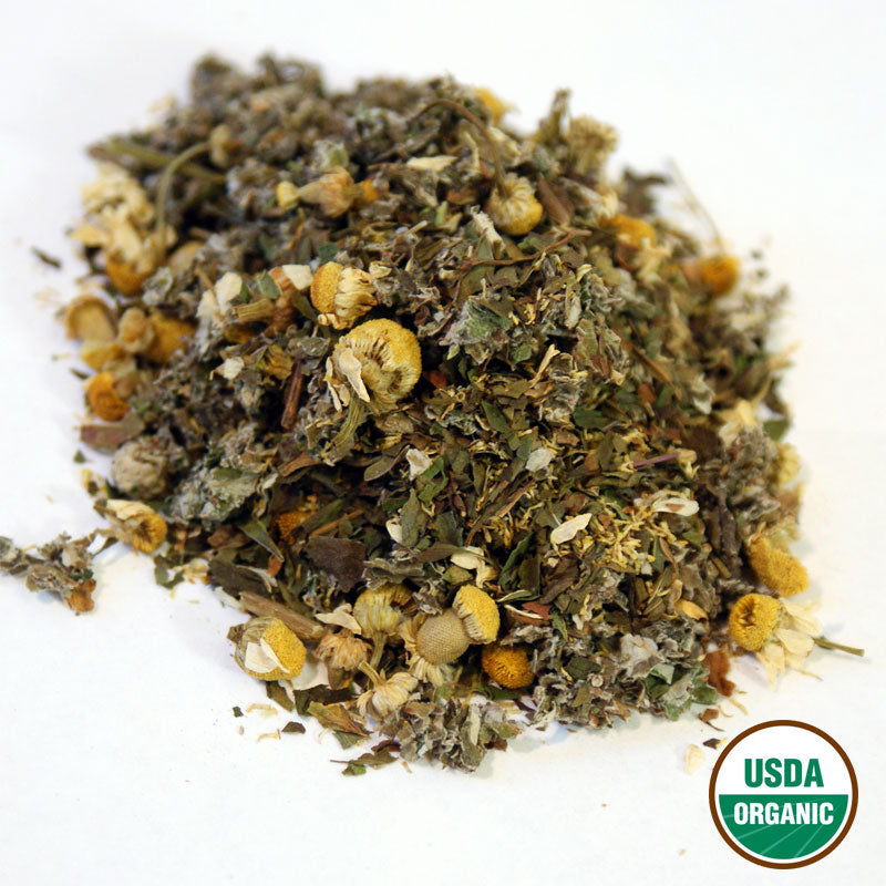 venetian sunset loose tea pile 