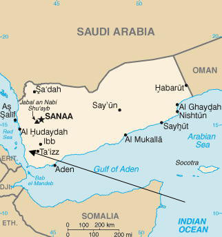 Yemen Map